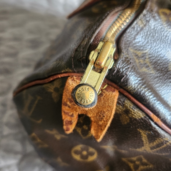 Louis Vuitton large speedy bag - Picture 3 of 9